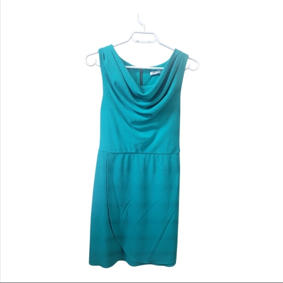 Ricki's Dresses & Skirts - Ricki's Teal Mini Dress with Cowl Neck